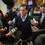 Santorum with press